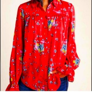 Anthroplogie Maeve Fredericka Blouse